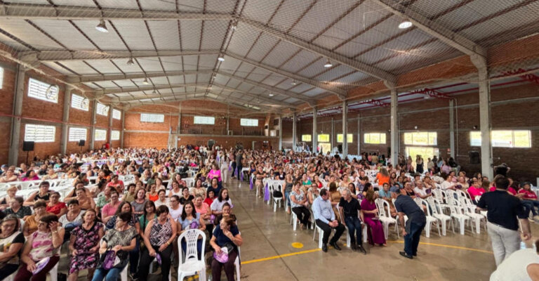Sicredi Aliança RS/SC/ES apoia encontro de mulheres trabalhadoras rurais em Camargo