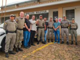 Nova viatura reforça segurança pública em São Domingos do Sul Nova viatura reforça segurança pública em São Domingos do Sul