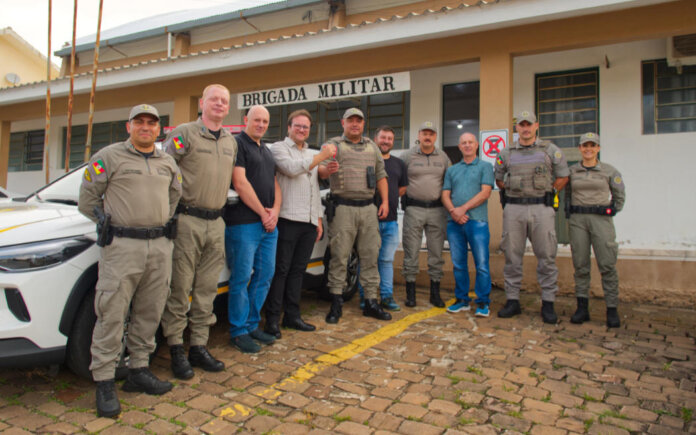 Nova viatura reforça segurança pública em São Domingos do Sul