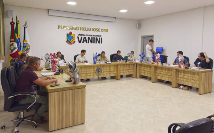 Resumo da Sessão Ordinária de 13 de abril de 2026 da Câmara de Vereadores de Vanini