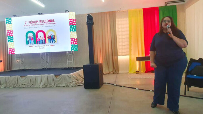 Projeto Sinais é apresentado durante 2º Fórum Regional da Rede de Proteção da Criança e do Adolescente, em Casca