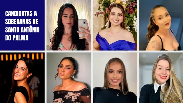 Sete candidatas disputarão o título de soberanas de Santo Antônio do Palma