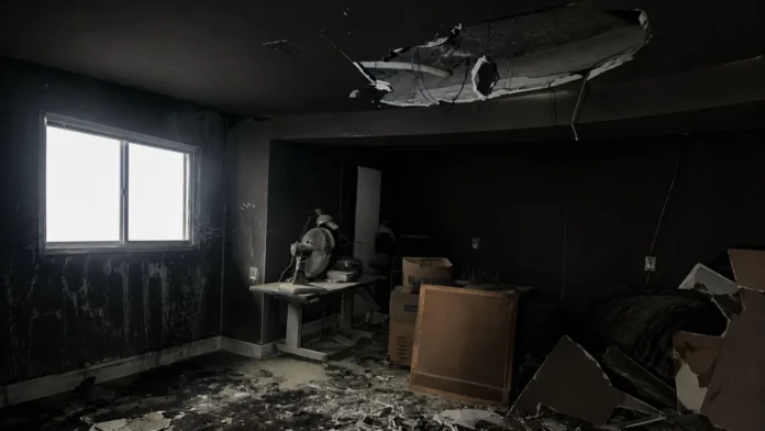 Princípio de incêndio atinge apartamento em Casca