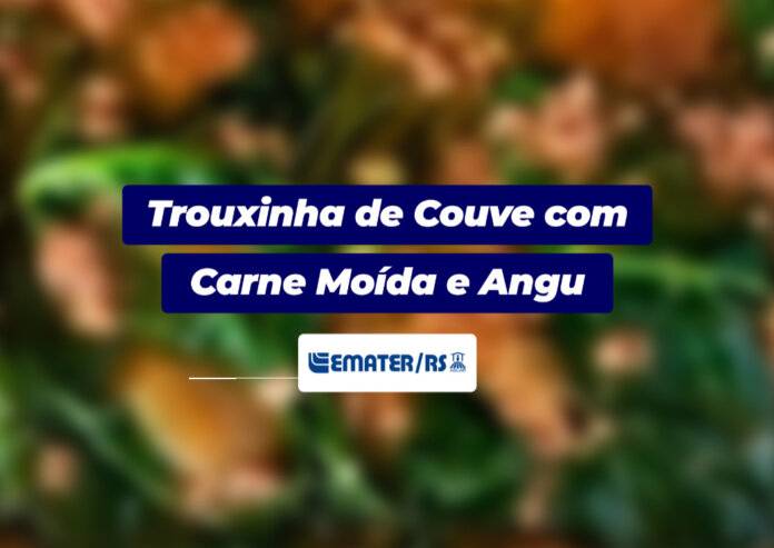 Trouxinha de Couve com Carne Moída e Angu | Você Faz