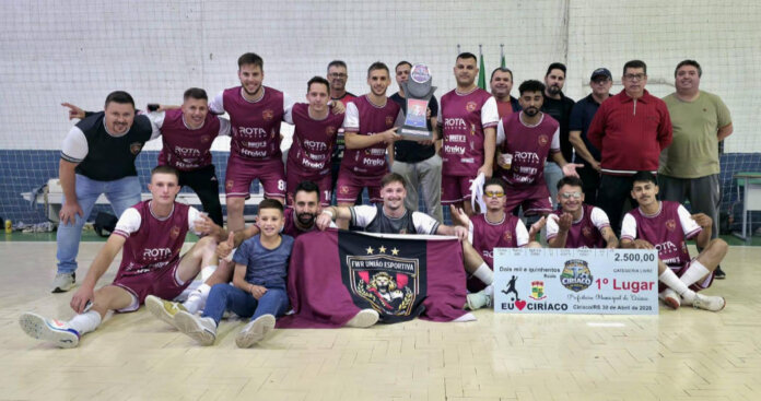 1ª Copa Ciríaco de Futsal encerra com grande sucesso