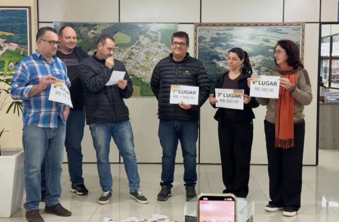 Programa Nota de Santo Antônio do Palma Dá Prêmios contempla quatro contribuintes no primeiro sorteio