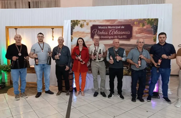 XIV Mostra Municipal de Vinhos Artesanais premia produtores de São Domingos do Sul
