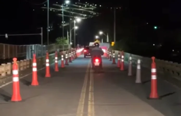 Trânsito na ponte sobre o Rio Guaporé, na ERS-129, entre Encantado e Muçum, é liberado para veículos leves e pedestres