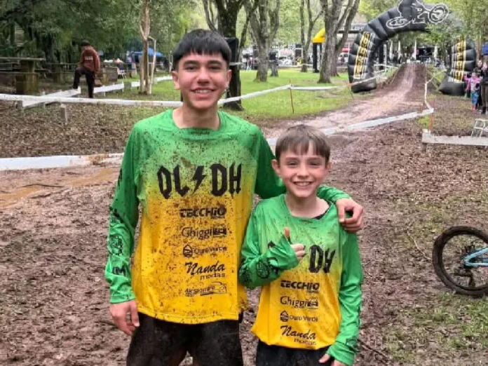 Jovens atletas casquenses são destaque em prova do Campeonato Gaúcho de Downhill