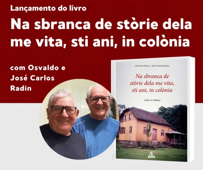 Livro em Talian resgata histórias e memórias da vida na colônia em Casca