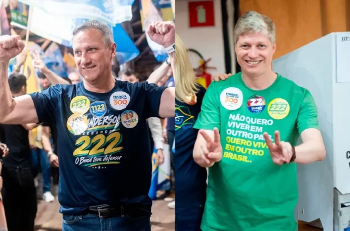 Sanderson e Marcel Van Hattem lideram votação para o Senado na ZE 138