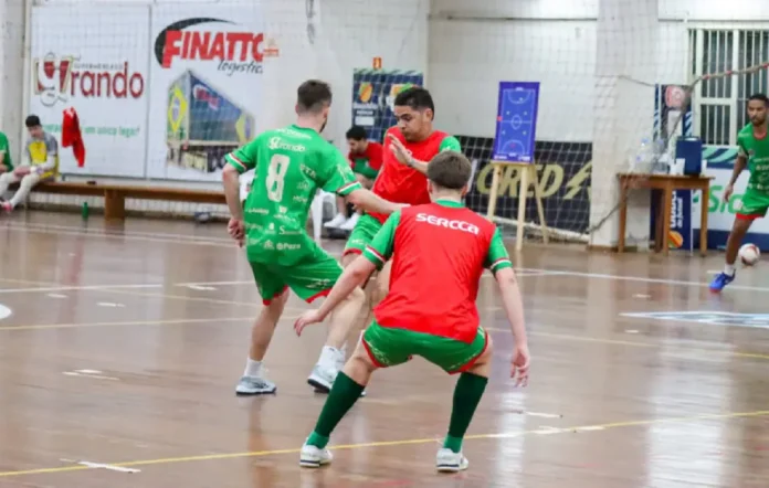 Sercca enfrenta a AGE em Guaporé na abertura do mata-mata do Gauchão de Futsal